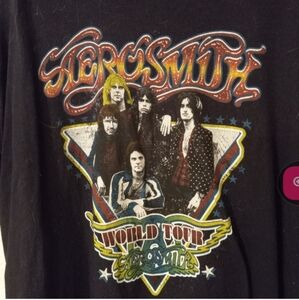 🐮 🐄 Aerosmith Short Sleeve T-Shirt